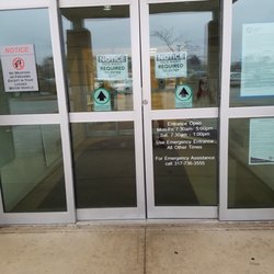 Family Physicians of Johnson County - Entrance to the family physicians clinic
