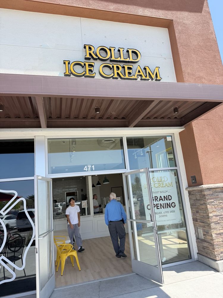 Rolled Ice Cream Logo