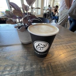 lavender oat latte