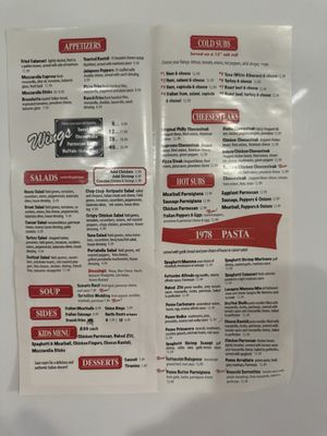 Menu photo 1 1978 NY Pizza Pasadena, MD