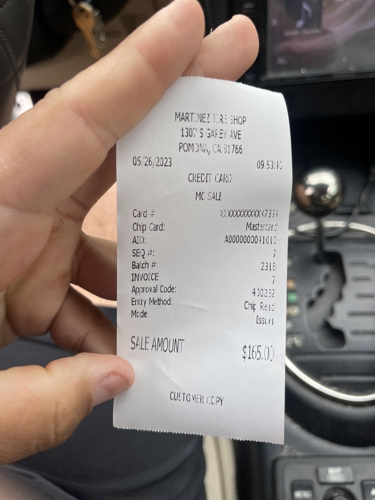 MARTINEZ TIRE SHOP Updated September 2024 14 Photos & 24 Reviews