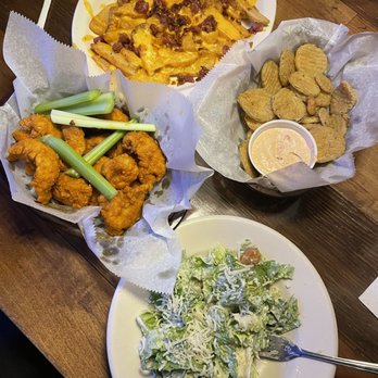 Texas Roadhouse - Caesar sals, boneless wings, steak fries, and fried pickles - Barbeque Near Me - Visalia, California Texas Roadhouse - Caesar sals, boneless wings, steak fries, and fried pickles - Barbeque Near Me - Visalia, California