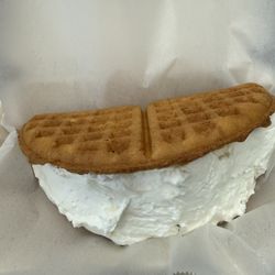 Kittea Cafe - Original Cream Full Size Waffle