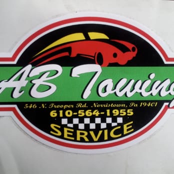 AB Towing - Logo - Towing Near Me - Norristown, Pennsylvania