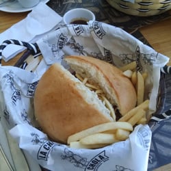 La Chola - Hamburguesa de lomo saltado