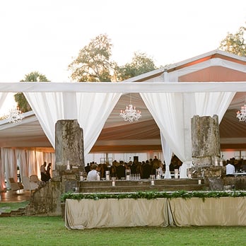 Snyder Events - Clear Span Wedding Reception at Palmetto Bluff - Party Supplies Near Me - Charleston, South Carolina