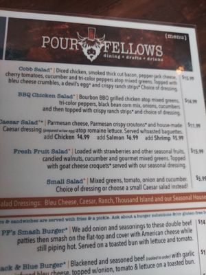 Menu photo 3 Pour Fellows Dining Drafts & Drinks Grand Junction, CO Menu photo 3 Pour Fellows Dining Drafts & Drinks Grand Junction, CO