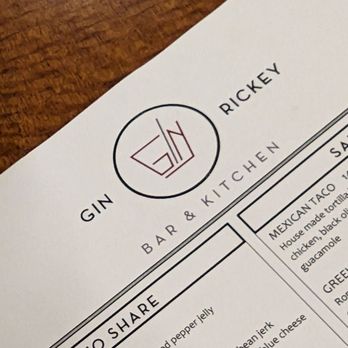 Gin Rickey - the menu for the gin rickey - Lounges Near Me - Milwaukee, Wisconsin