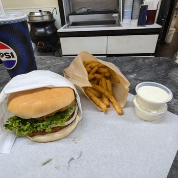Pork Chop John's - Meal. Their ranch was great with the fries. - Sandwiches Near Me - Butte, Montana