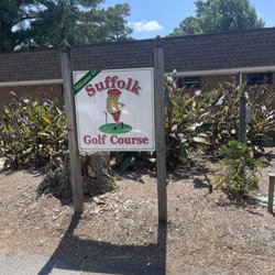 Suffolk Golf Course - Outside signage