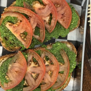 Root - Pesto Toast - Vegan Near Me - Newport, Rhode Island