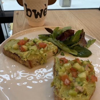 bwè kafe - Avocado toast - Coffee & Tea Near Me - Hoboken, New Jersey
