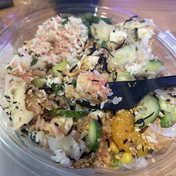 Pokeworks - Ordered the lobster and got exactly ONE piece - Poke Near Me - Irvine, California Pokeworks - Ordered the lobster and got exactly ONE piece - Poke Near Me - Irvine, California