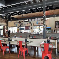 Wood's Chapel BBQ - Front dining space