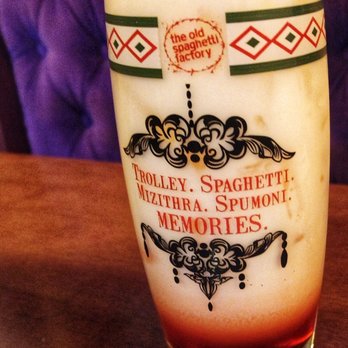 The Old Spaghetti Factory - Italian cream soda - Italian Near Me - Carmel, Indiana