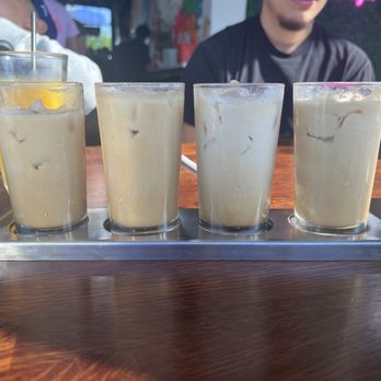 Madres Brunch - Iced coffee flight - Breakfast & Brunch Near Me - Bellflower, California