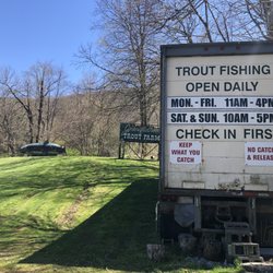Grandfather Trout Farm and Gem Mining - Hours of operation (as of April 2023)