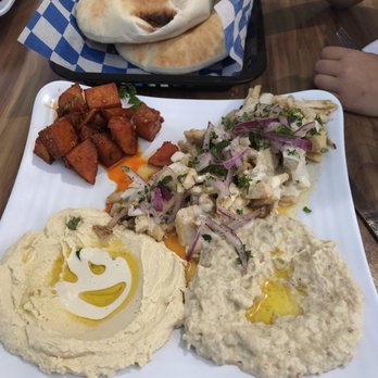 Levant Cafe & Grill - Chicken Shawarma with 3 sides - Mediterranean Near Me - Cedar Park, Texas Levant Cafe & Grill - Chicken Shawarma with 3 sides - Mediterranean Near Me - Cedar Park, Texas