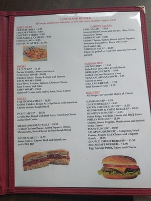 Menu photo 2 May Mays Cafe Summit Lake, WI Menu photo 2 May Mays Cafe Summit Lake, WI