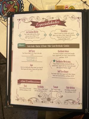 Menu photo 4 Las Cazuelas Restaurant Nipomo, CA Menu photo 4 Las Cazuelas Restaurant Nipomo, CA