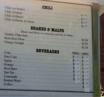 Menu photo 8 Angie's Hamburger Stand Canton, MI