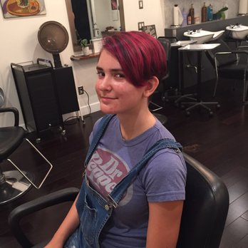 Shear Madness - The pink punky do! - Hair Salons Near Me - Torrance, California Shear Madness - The pink punky do! - Hair Salons Near Me - Torrance, California
