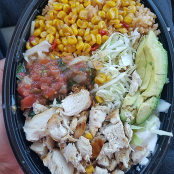 El Pollo Loco - Their chicken avacado bowl - Fast Food Near Me - Pearland, Texas