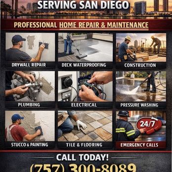 Spartan Core Handyman Services - Service flyer - Lawn Services Near Me - San Diego, California Spartan Core Handyman Services - Service flyer - Lawn Services Near Me - San Diego, California
