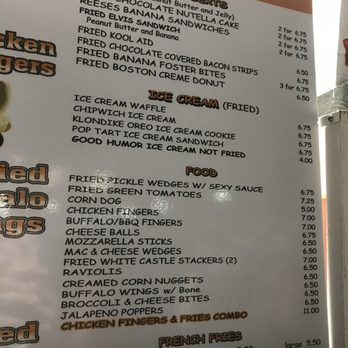 Fry Me Up - Menu - Desserts Near Me - Seaside Heights, New Jersey