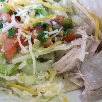 El Charro Mexicano - chicken soft taco - Mexican Near Me - Aiea, Hawaii