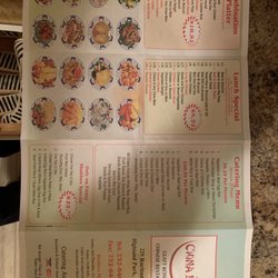 China Lee - Menu front