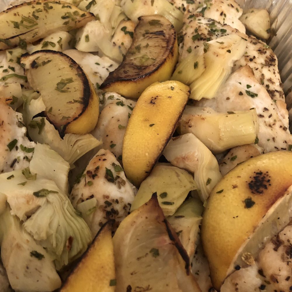 Hel’s Kitchen Catering - Mediterranean chicken. - Caterers Near Me