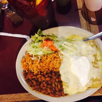 Hacienda Jalisence - Enchiladas verdes :-) - Mexican Near Me - Lytle, Texas