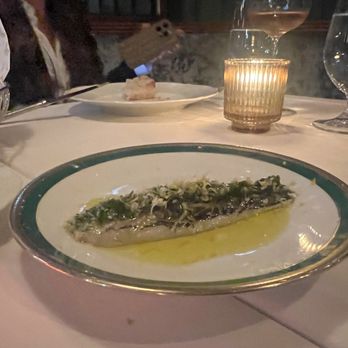 Torrisi - Mackerel Crudo - Italian Near Me - New York, New York Torrisi - Mackerel Crudo - Italian Near Me - New York, New York