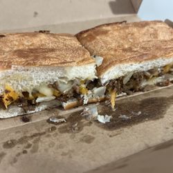 Mancino's Pizza & Grinders - Half Chicago steak sandwich