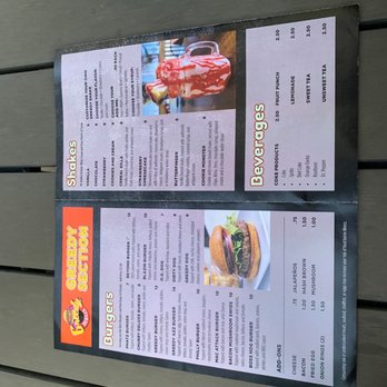 Phatz - a menu for a fast food restaurant - Southern Near Me - Vero Beach, Florida