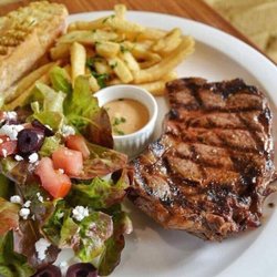 Greens N Grills - Ribe Eye steak plate