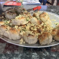 Brother Bruno's Pizza - Perfection is these garlic knots.