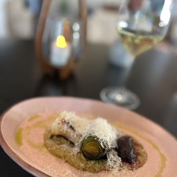 VAGA Restaurant & Bar - Coal-Roasted Leek - Latin American Near Me - Encinitas, California VAGA Restaurant & Bar - Coal-Roasted Leek - Latin American Near Me - Encinitas, California