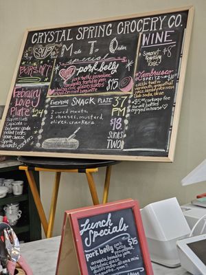 Menu photo 3 Crystal Spring Grocery Roanoke, VA Menu photo 3 Crystal Spring Grocery Roanoke, VA