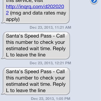 Promenade Temecula - 12/23/13 Highly recommend Santa's Speed Pass phone option/ data rates apply - Shopping Centers Near Me - Temecula, California