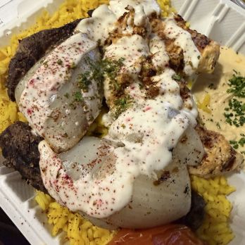 Old Mediterranean Kitchen - Combination Kabob - Greek Near Me - Bellevue, Washington Old Mediterranean Kitchen - Combination Kabob - Greek Near Me - Bellevue, Washington