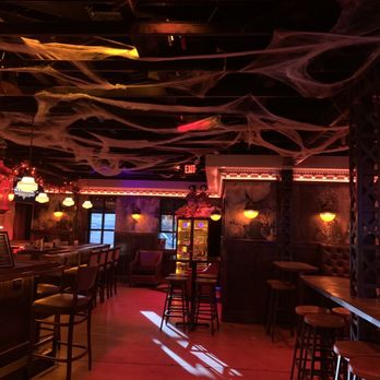 Sazerac PHX - Inside with Halloween decor - Cocktail Bars Near Me - Phoenix, Arizona Sazerac PHX - Inside with Halloween decor - Cocktail Bars Near Me - Phoenix, Arizona