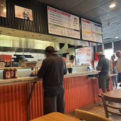 Mr Charlie's Chicken  - Front counter At Charlie's