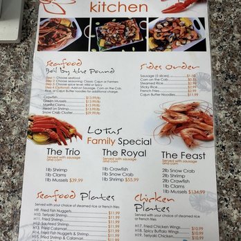 Lotus Kitchen - Menu 1/2 as of 08/07/22 - Seafood Near Me - Fresno, California Lotus Kitchen - Menu 1/2 as of 08/07/22 - Seafood Near Me - Fresno, California