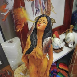 Shambhala Center and Crystals Store - A must-have in everyone's Sexy Native American Princess statue collection.