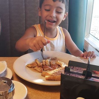 Surf Diner - French toast. His bananas were on the side. - Seafood Near Me - Surfside Beach, South Carolina Surf Diner - French toast. His bananas were on the side. - Seafood Near Me - Surfside Beach, South Carolina