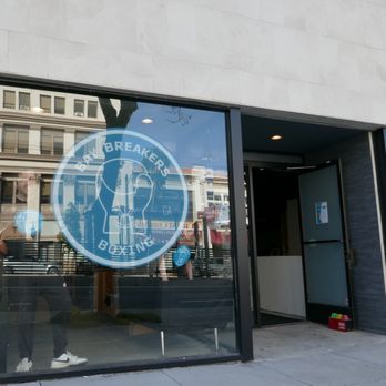 Bay Breakers Boxing Gym - logo on their front window - Boxing Near Me - San Francisco, California