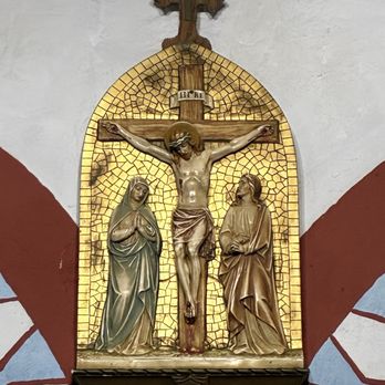 Mission San Antonio De Pala - Station of the cross mosaic - Churches Near Me - Pala, California Mission San Antonio De Pala - Station of the cross mosaic - Churches Near Me - Pala, California