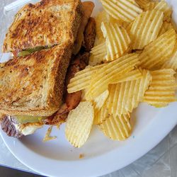 Airways Cafe - Neuben sandwich, turkey and ham reuben